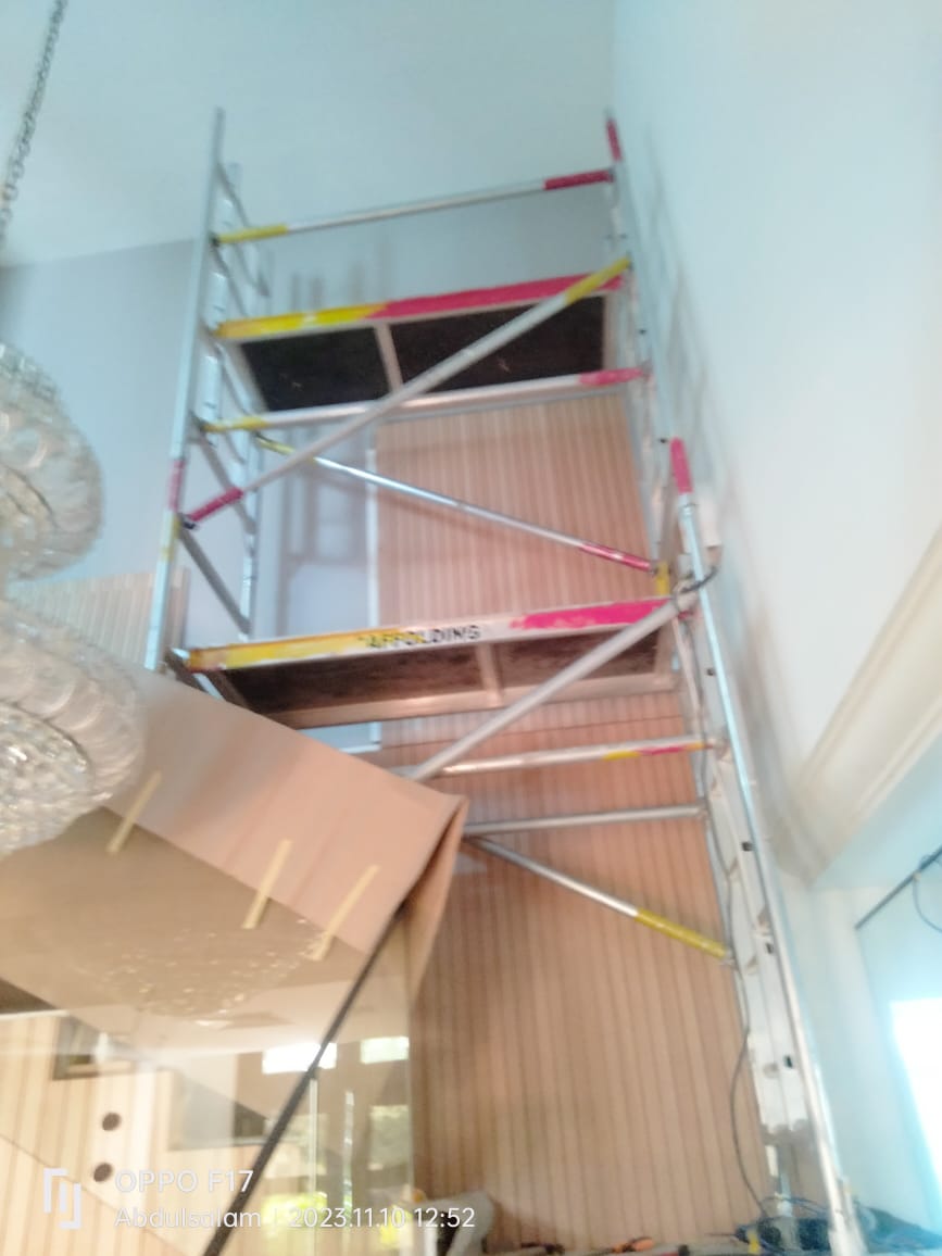 Moon Valley Shine Beauty Salon - Before / Feature Wall Works